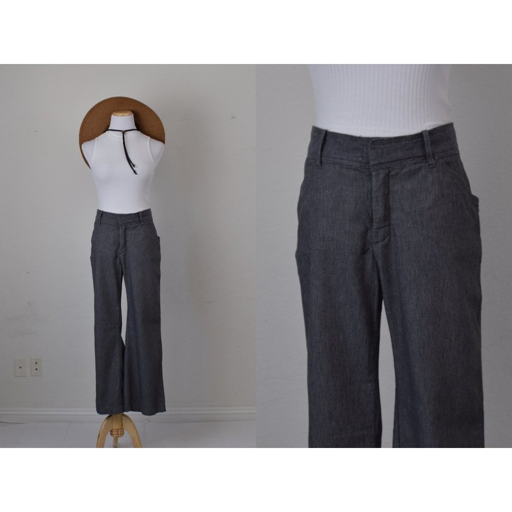 Vintage 90s‎ Lee at the Waist Cotton/Spandex pants size 12P | 34 waist